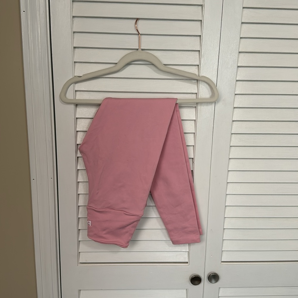 Not Your Average Basic Pink Full Length Leggings - image 3